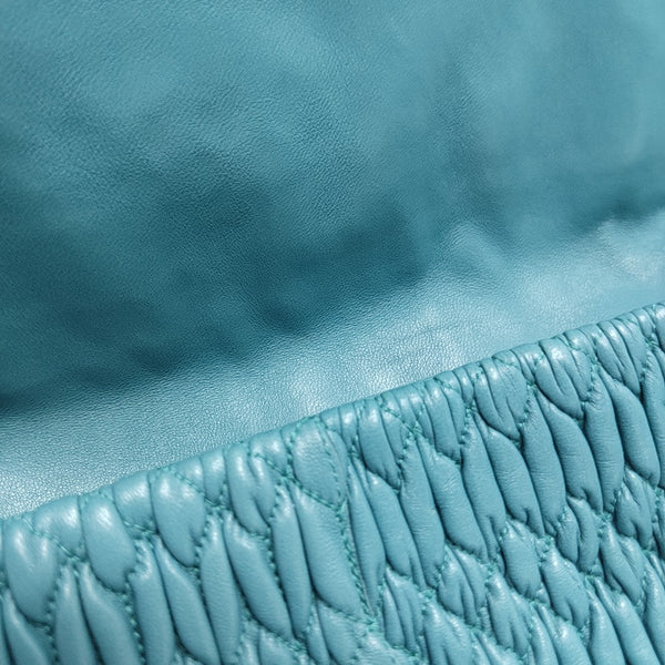 Crystal Quilted Lambskin Blue