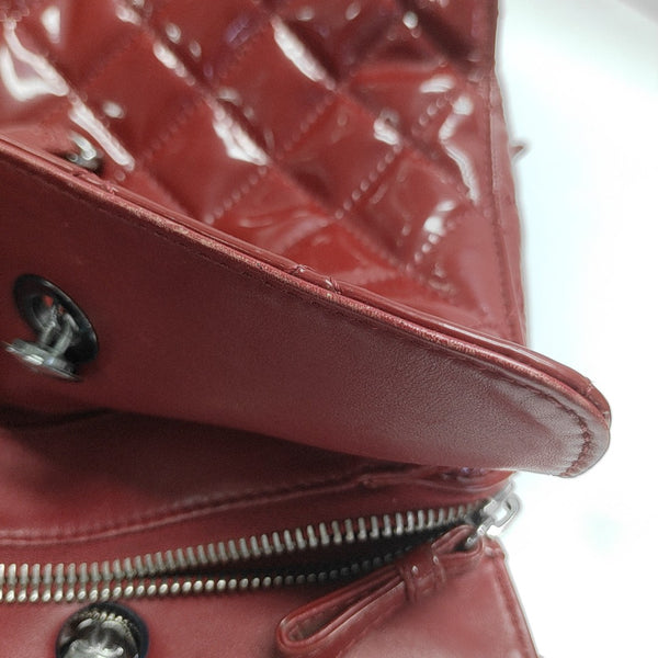 ULTIMATE STITCH Quilted Calfskin Red