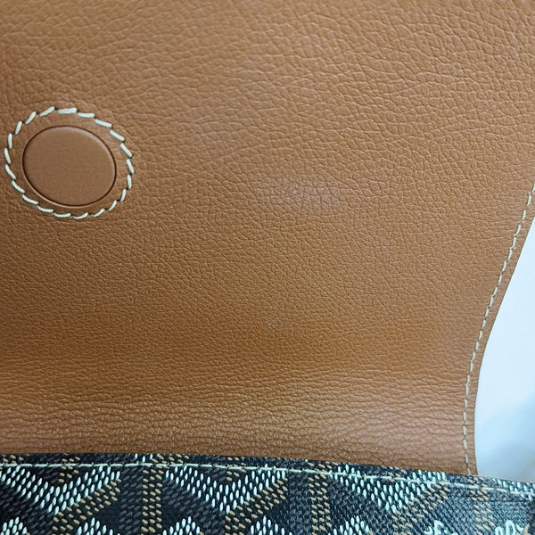 Rouette PM Coated Canvas Brown