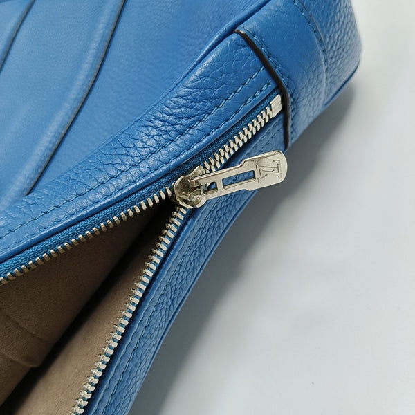 PORTE-DOCUMENTS Calfskin Blue