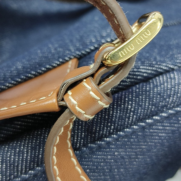 Denim Backpack Blue