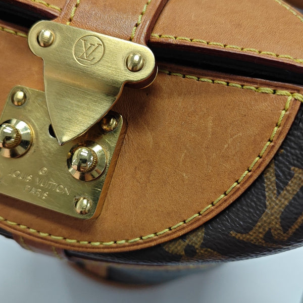 DUFFLE Monogram Coated Canvas Brown