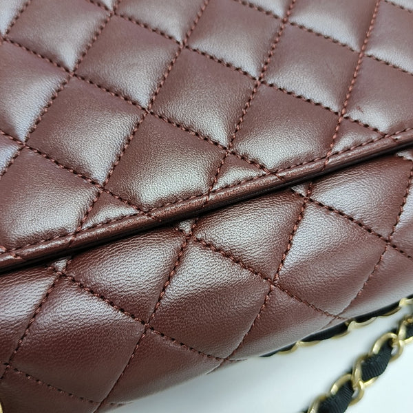 Quilted Lambskin Red