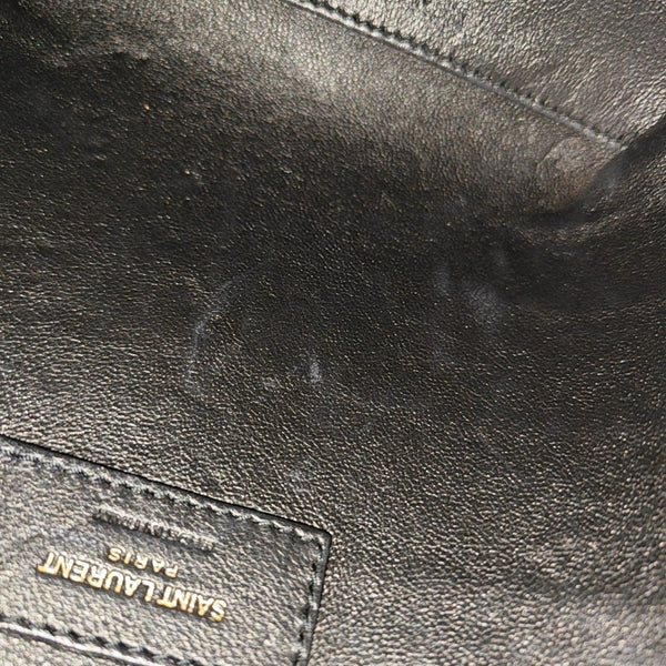 Calfskin Shoulder Bag Black