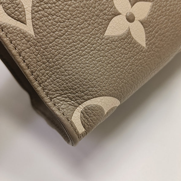 ONTHEGO PM Monogram Calfskin Gray