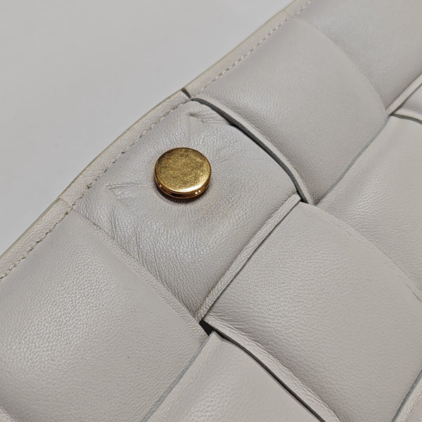 Cassette Medium Lambskin White