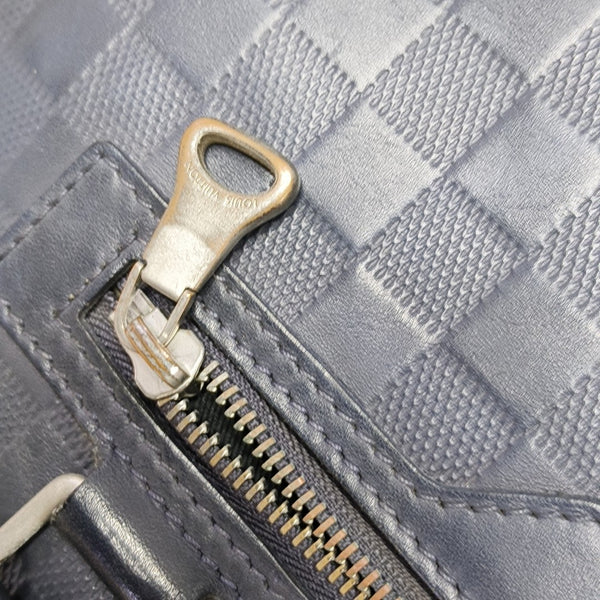 AVENUE Damier Calfskin Blue