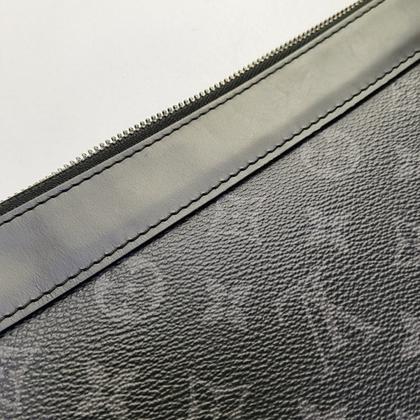 DISCOVERY Monogram Coated Canvas Gray