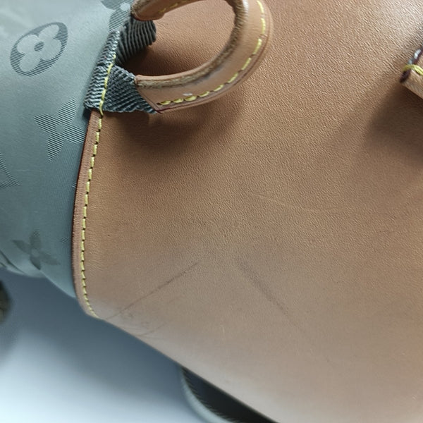 Monogram Coated Canvas PM Gray