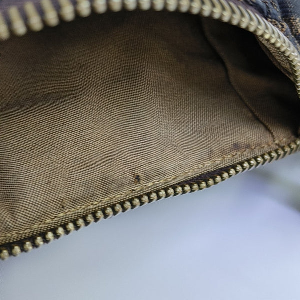 Vintage Canvas Bag Fabric Brown