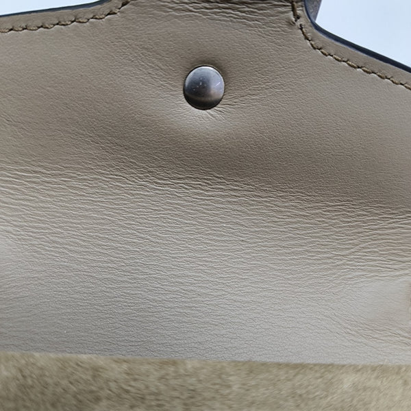 Dionysus Super Mini Monogram Coated Canvas Beige