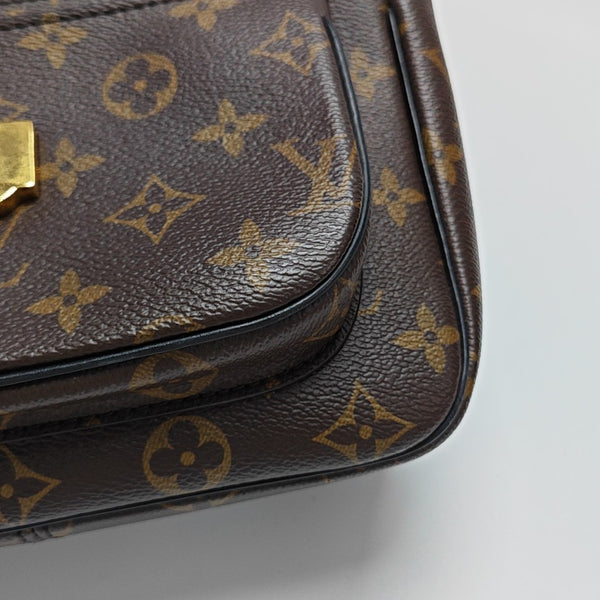 PASSY Monogram Coated Canvas Brown