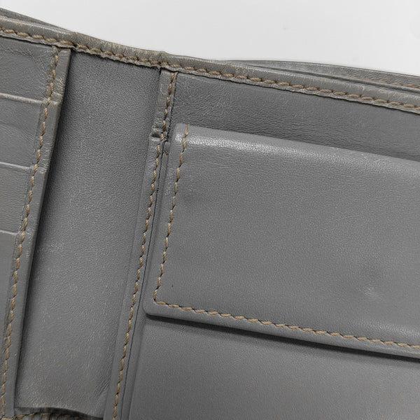 Monogram Calfskin Wallet Gray