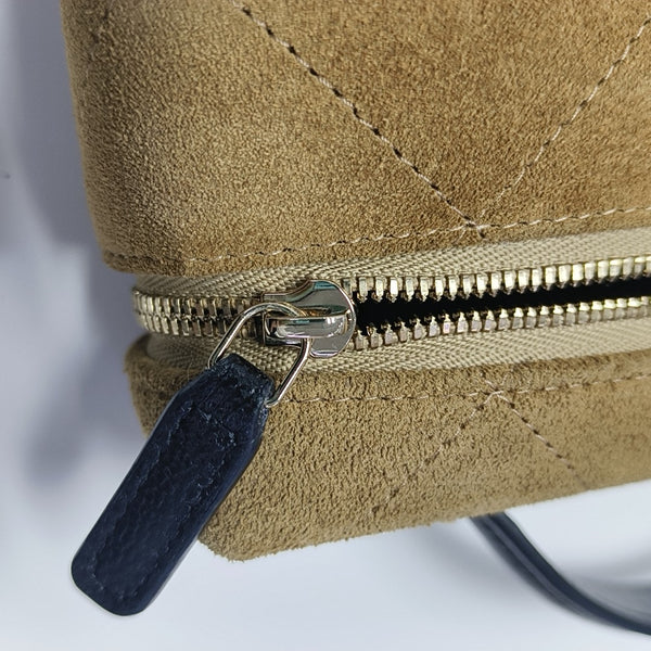 26S Quilted Deer Leather Multicolor