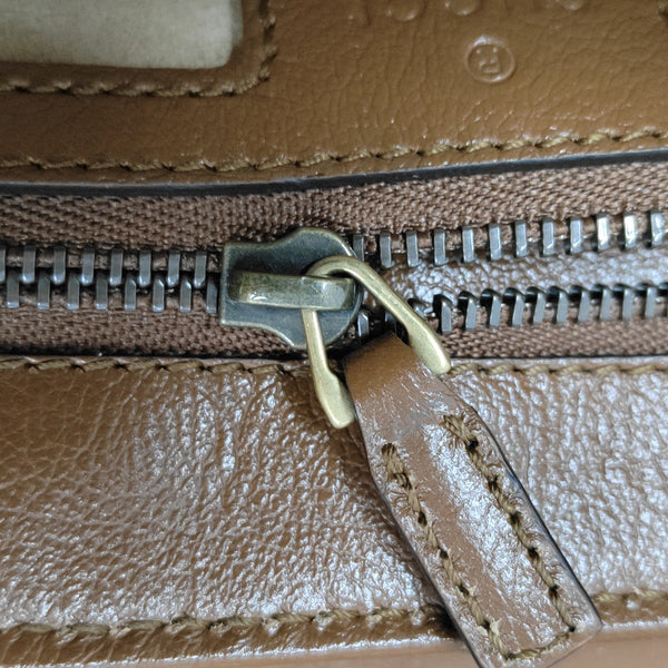 GG Marmont Medium Quilted Calfskin Brown
