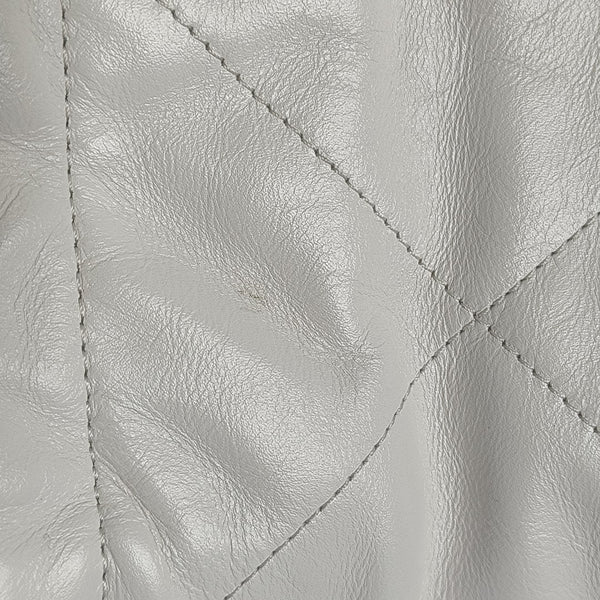 CHANEL 22 Mini Quilted Calfskin White