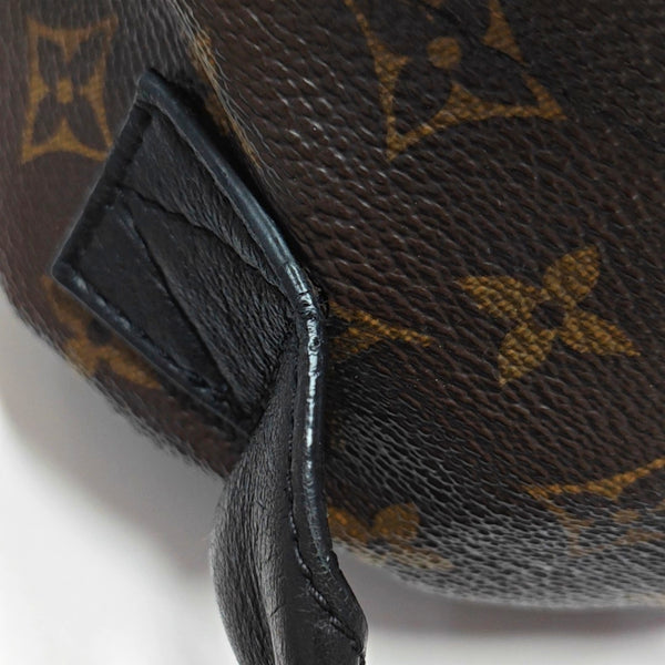 Authenticated pre-owned PALM SPRINGS PM Monogram Coated Canvas Brown - Backpack at Looply