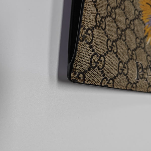 GG Supreme Monogram Coated Canvas Brown