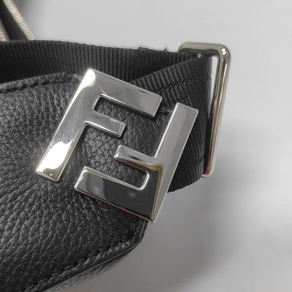 Calfskin Shoulder Bag Black