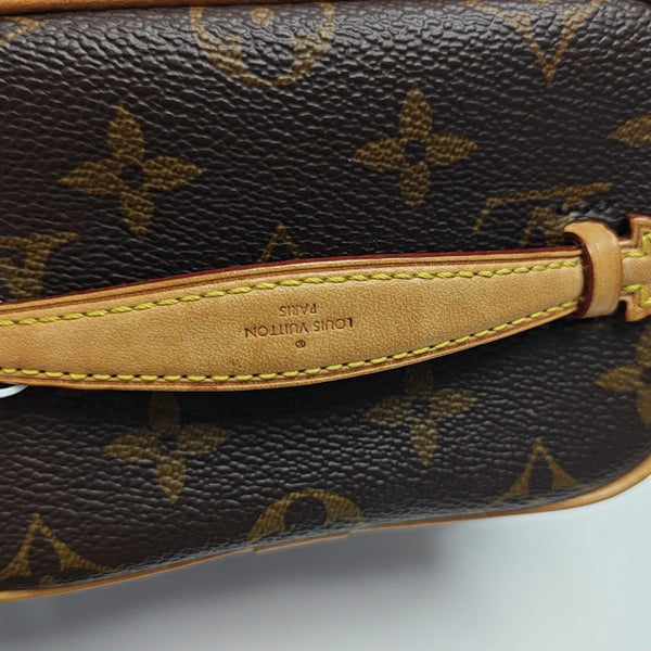 NICE Super Mini Monogram Coated Canvas Brown