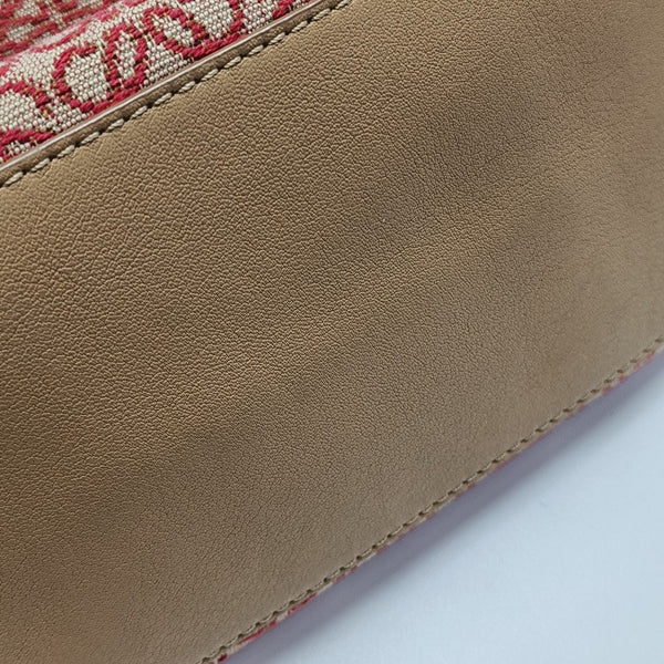 Monogram Canvas Top Handle Bag Red