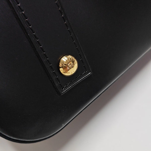 ALMA BB Monogram Coated Canvas White