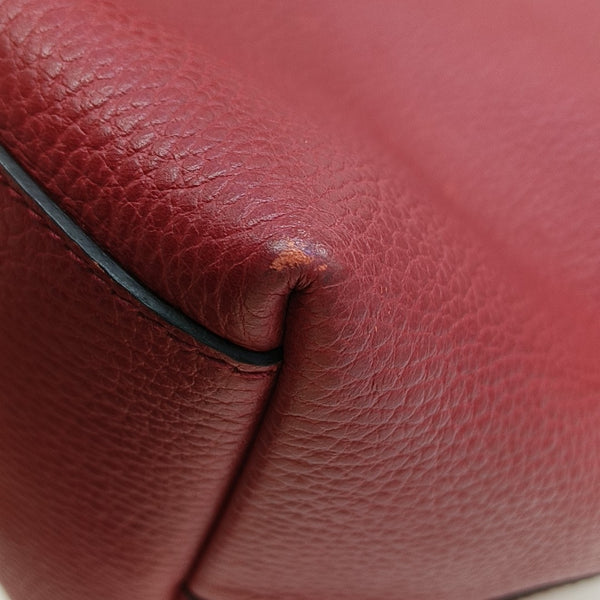 Microguccissima Calfskin Red