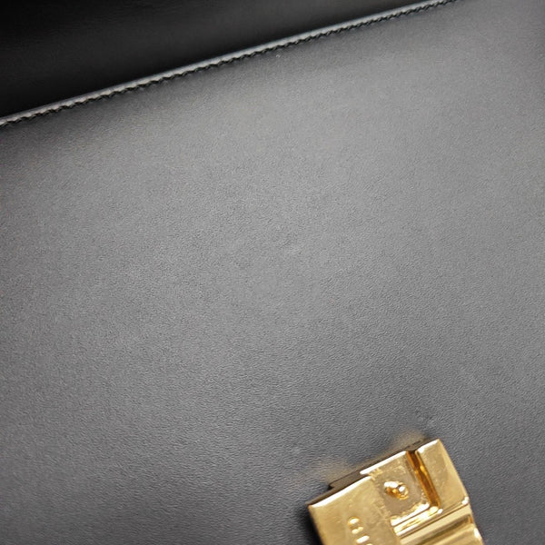 Sylvie Small Calfskin Black
