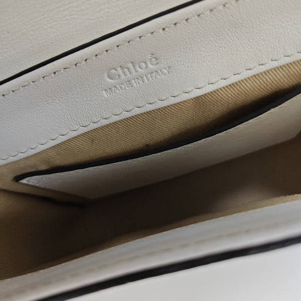 Chloé C Mini Calfskin White