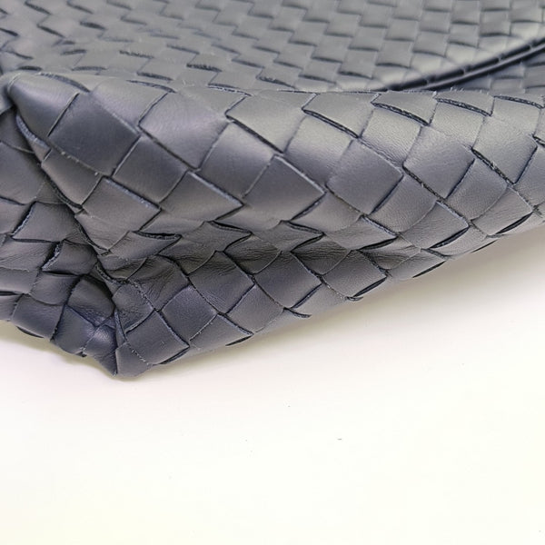 Calfskin Shoulder Bag Blue