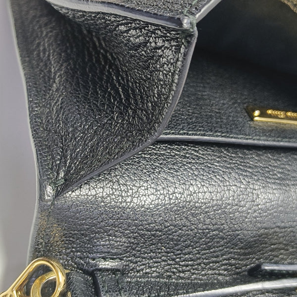 My Miu Lambskin Black