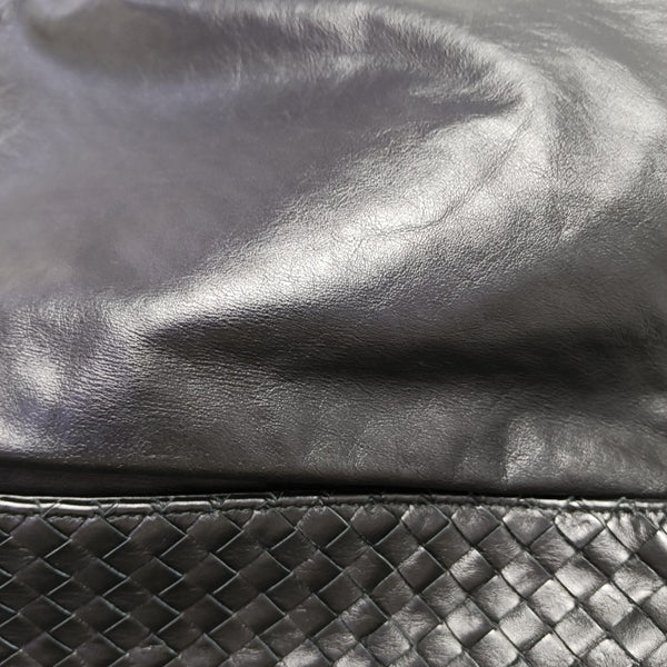 Calfskin Shoulder Bag Black