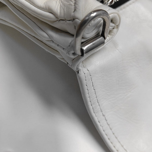 BB Small Calfskin White