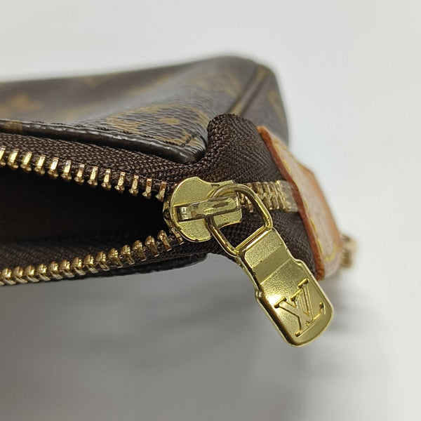 ACCESSOIRES MM Monogram Coated Canvas Brown