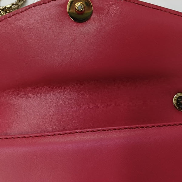 SERPENTI FOREVER Small Stingray Leather Pink