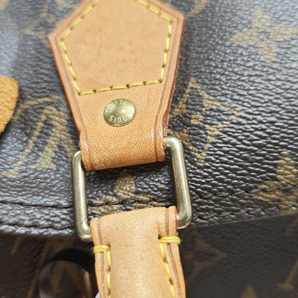 SPEEDY 40 Monogram Coated Canvas Brown