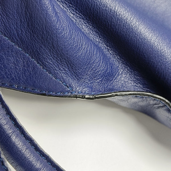 Calfskin Backpack Blue