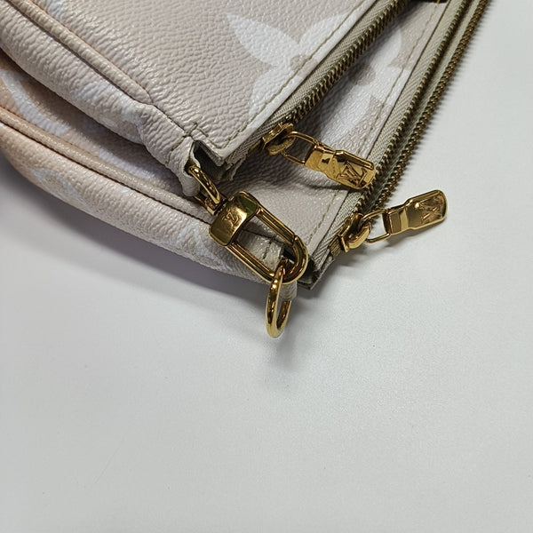 MULTI Monogram Coated Canvas Beige