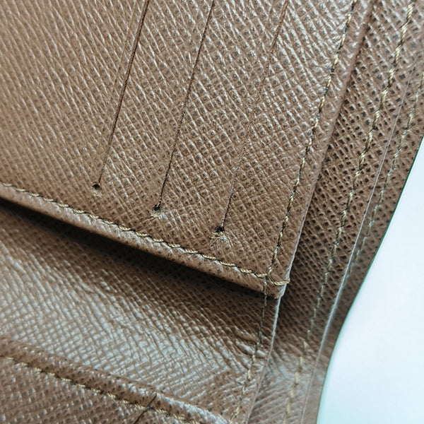 MULTIPLE Monogram Coated Canvas Brown Wallet