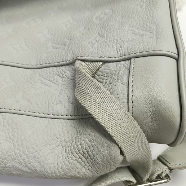 CHRISTOPHER PM Monogram Calfskin Green