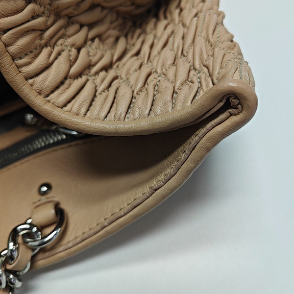 Quilted Lambskin Tote Bag Pink