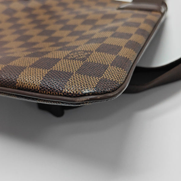 MELVILLE Damier Ebene Coated Canvas Brown