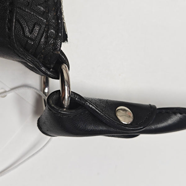 Gancini Leather Black