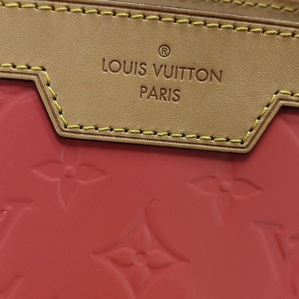 BREA MM Monogram Patent Leather Pink