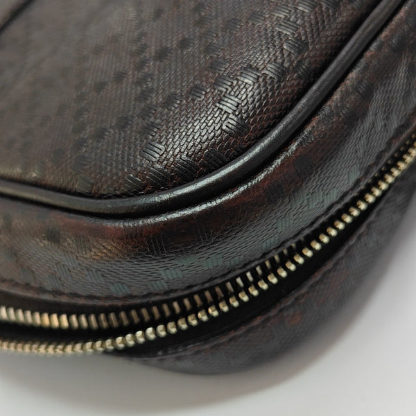 Calfskin Shoulder Bag Brown
