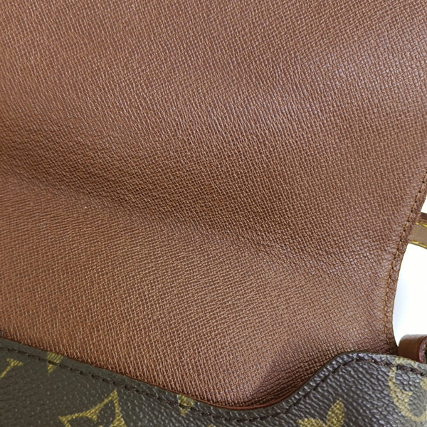 MUSETTE TANGO Monogram Coated Canvas Brown