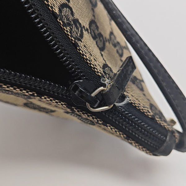 Monogram Canvas Top Handle Bag Brown