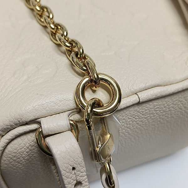 NOÉ Mini Monogram Calfskin Beige