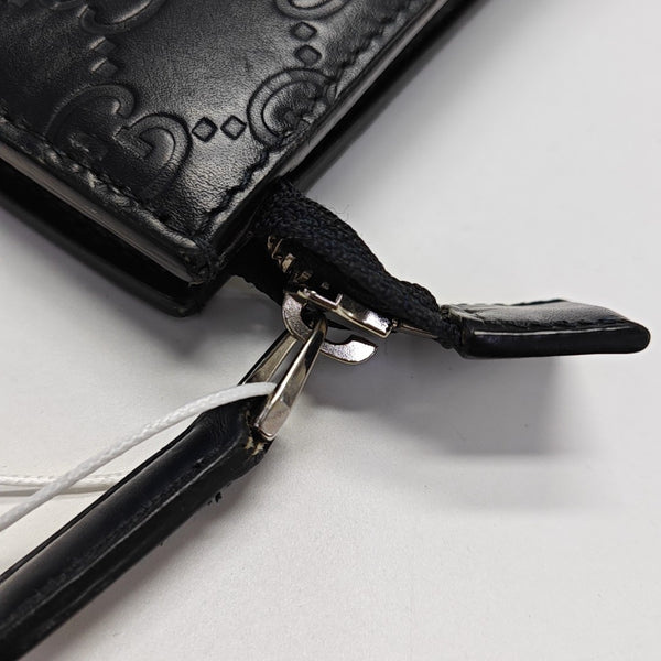 Signature Monogram Calfskin Blue