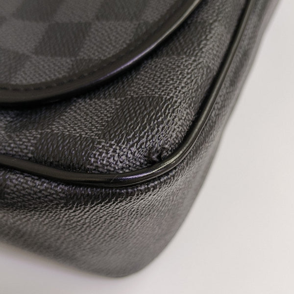 DANIEL Damier Graphite Coated Canvas Gray